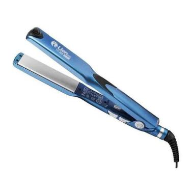 Imagem de Chapinha Para Cabelo Lion Cromo Tittan 500f 250c Bivolt, Azul fosco, B