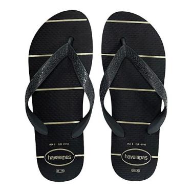 Imagem de Chinelo Havaianas Color Essential Masculino 4148587 Preto, Preto, 45-4