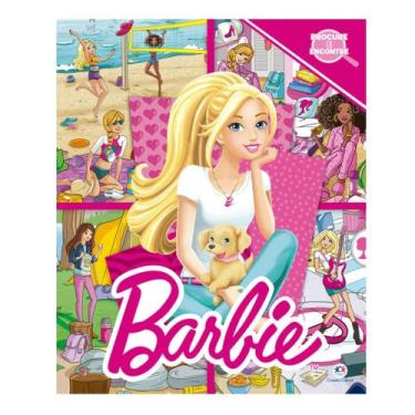 Imagem de Livro infantil meninas barbie procure e encontre ilustrativo