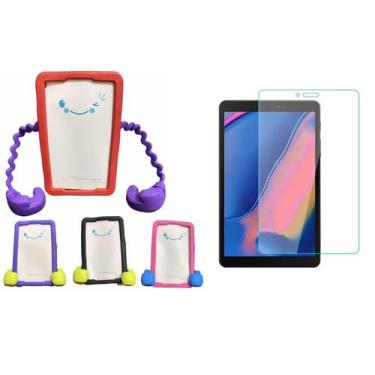 Imagem de Capa Case Emborrachada Infantil Suporte Tablet T290 T295 T380/T385 + P