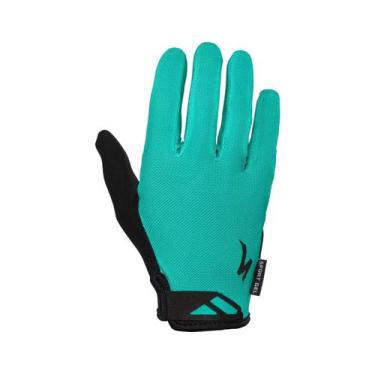 Imagem de Luva Specialized BG Sport dedo longo feminina verde menta - Tam. P