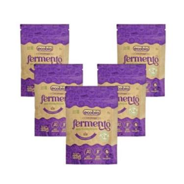 Imagem de KIT - 5 Fermento Em Pó Não Transgênico E Sem Glúten Ecobio 100g
