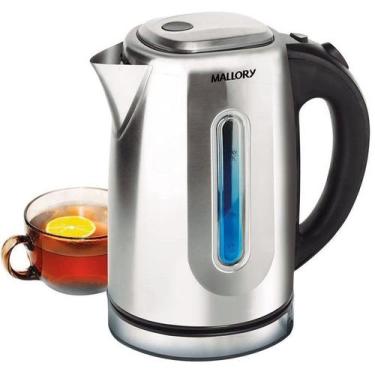 Imagem de Chaleira eletrica mallory inox 1,7l 110v c/ desligamento automatico, 1
