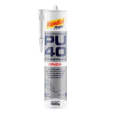 Imagem de Selante PU40 Poliuretano Aeroflex 400g Cinza para Vedação Colagem e Re