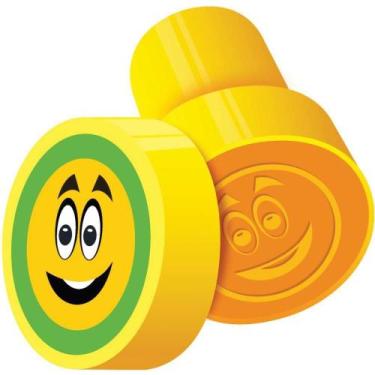 Imagem de Carimbo Pedagogico CIS STAMP Carinhas CX.C/24