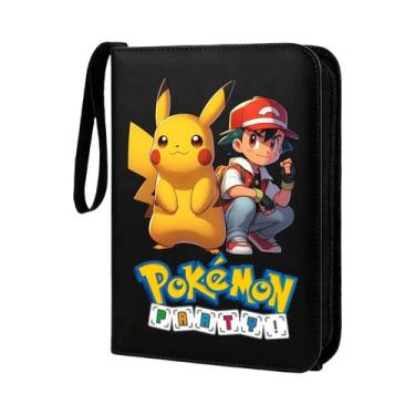 Imagem de Fichário Com Zíper Charizard Pokémon Para 400 Cartas De Jogo, Protetor