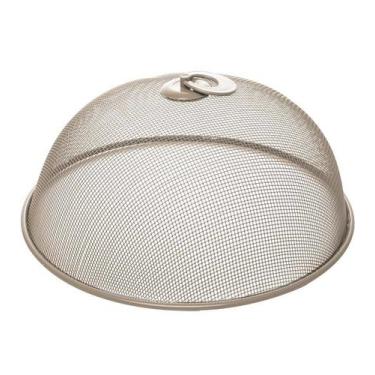 Imagem de Tela Protetora Para Alimentos 30cm por 12cm Bege Metal - Lyor