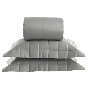 Imagem de Cobre Leito Satinee Square King Greenjoy 300 Fios 280X260cm - Kacyumar