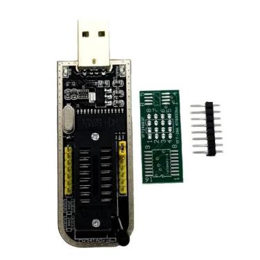 Imagem de Módulo Programador USB EEPROM Flash BIOS Série 24 25 KIT DIY CH341A SO