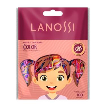 Imagem de Elásticos de Silicone Coloridos Lanossi  Kit com Elásticos Resistentes
