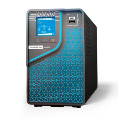 Imagem de Nobreak Sms Gamer 1500VA/1050W, Senoidal Interativo, Entrada 115/ 220V, Saída 115/ 220V - 29600