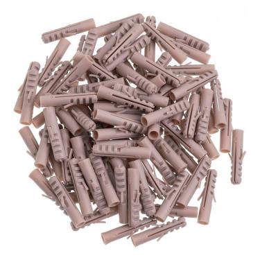 Imagem de Bucha de Nylon 07mm Fixação Segura Alta Resistência 100 Unidades Bemfixa