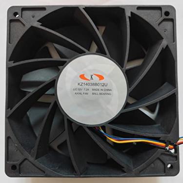 Imagem de WHATSMINER Delta Ventilador para servidor KZ14038B012U 4PIN 12v 7.20A 14038 14 CM Ventilador de refrigeração