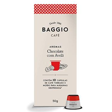 Imagem de Cápsulas de Café Baggio Café Aroma Chocolate com Avelã, compatível com Nespresso, contém 10 cápsulas
