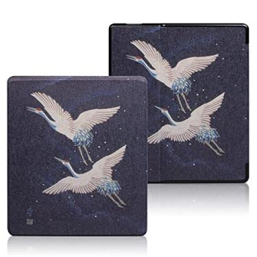 Imagem de CCOO Nova capa para Kindle Oasis (9ª, 2017 lançado e 10ª geração de 2019, 7 polegadas), capa de animais de desenho animado, despertar/dormir automática inteligente