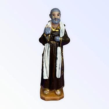 Imagem de Imagem Santo Padre Pio em Resina 7 cm