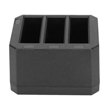 Imagem de Carregador de bateria para câmera de ação para OSMO, carregador de câmera de 3 portas carregador rápido micro USB, proteção de circuito múltiplo, com indicador de LED