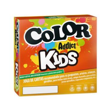 Imagem de Jogo De Cartas Color Addict Kids Copag 44 Cartas
