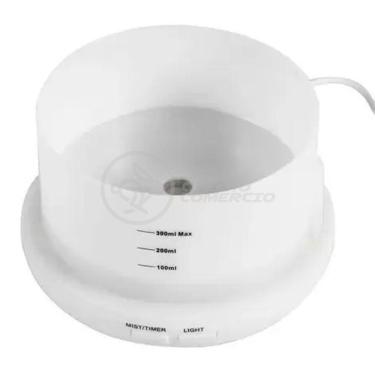Imagem de Aromatizador Umidificador Eletrônico Luz De Led Rgb 300ml 26