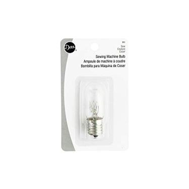 Imagem de Dritz Lâmpada de costura com base rosqueada, 1 unidade de luz à máquina (pacote com 1), níquel