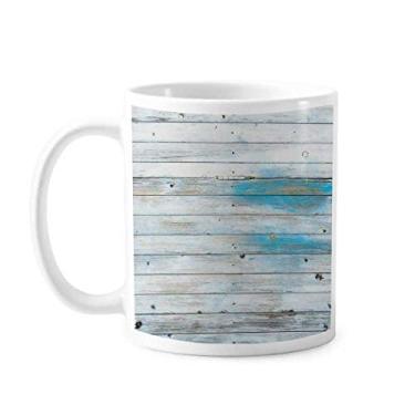 Imagem de Madeira Mordern Listras brilhantes ilustração padrão caneca cerâmica café porcelana copo talheres