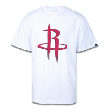 Imagem de Camiseta New Era Plus Size Manga Curta Nba Houston Rockets Core
