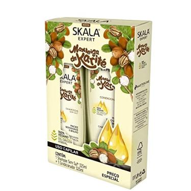 Imagem de Skala Kit Shampoo + Condicionador Manteiga De Karité 650 Ml 2 Unidades