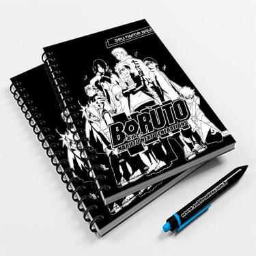 Imagem de Caderno Universitário 10 Mat Boruto Mod03 - Coloque seu Nome