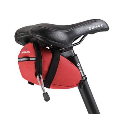 Imagem de 13017 Bolsa traseira com almofada para assento de bicicleta bolsa de guiador almofada de bolsa de guidão quadro de ciclismo portátil saco de cauda bolsa de bicicleta de montanha