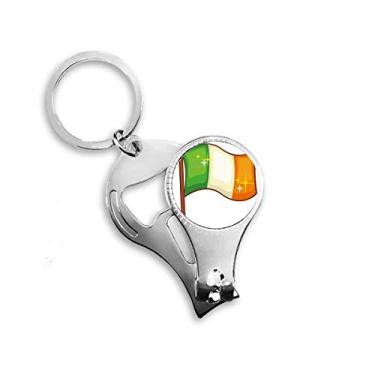 Imagem de Shine Irlanda Bandeira Nacional de São Patrício Chaveiro Abridor de Mamadeira