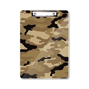 Imagem de Camuflagem Line Art Grain Ilustration Pattern Clipboard Pasta, Bloco de Escrita Placa de Apoio A4