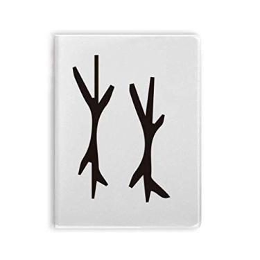 Imagem de Caderno de anotações de osso com sobrenome chinês, capa de chiclete, diário de capa macia