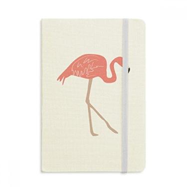 Imagem de Caderno com estampa de flamingo, rosa, capa dura oficial, diário clássico
