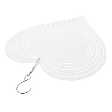 Imagem de Didiseaon Girador De Vento Para Jarda E Decoração De Girador Girador De Vento Em Branco Girador De Vento Para Jardim Jardim DIY Ornamentos Sinos De Vento De Metal Acessórios De Sublimação