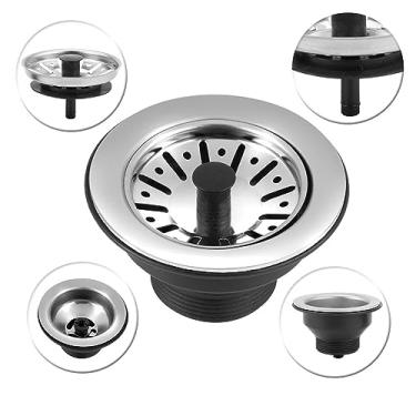 Imagem de Válvula Americana Para Pias Cubas E Tanques De Inox 3.1/2 Cor:Prata