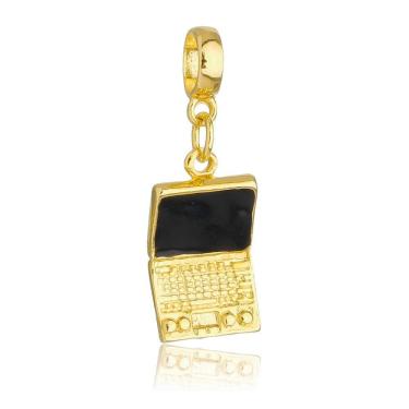 Imagem de Pingente Berloque Notebook Pandora Banhado a Ouro 18k - Premium