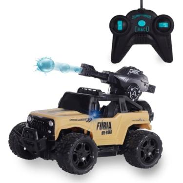 Imagem de CARRINHO DE CONTROLE REMOTO FURIA OFF ROAD POLIBRINQ CAR804 (BEGE)