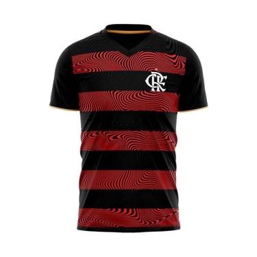 Imagem de Camiseta Braziline Flamengo Brains Infantil-Unissex
