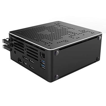Imagem de Mini PC para jogos, Core i9 10885H/i9 10980HK Windows 10 Mini, 64GB DDR4/1TB SSD, tela dupla 4K 60Hz, Gigabit Ethernet, HDMI2.0, DP, TPC, Wi-Fi de banda dupla, BT 4.2, ventilador integrado
