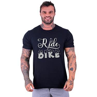 Imagem de Camiseta Tradicional Bicolor Masculina Básica MXD Conceito MTB Mountain Bike Speed Gravel T-Shirt Ciclismo Casual (GG, Opção 04)
