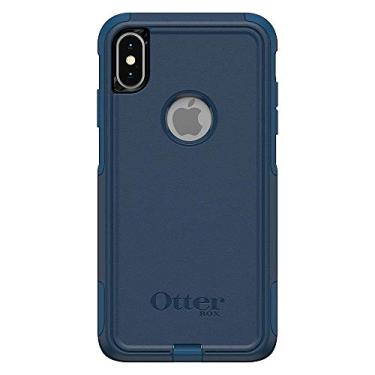 Imagem de OtterBox Capa da série Commuter para iPhone Xs Max - Embalagem de varejo - Bespoke Way (azul claro/azul marinho)