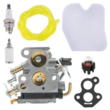 Imagem de Carburador FitBest com linha de combustível de filtro de ar para Husqvarna 235 235E 236 236E 240 240E motosserra substitui 574719402 545072601 Carb