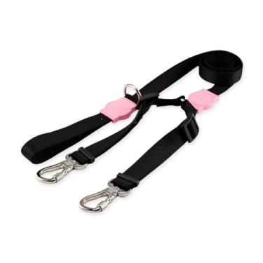 Imagem de Dog Trip Brasil Coleira Guia Dupla Para Cães Cachorro Adestramento Passeio Tamanho Porte Grande Médio Pequeno (P, Blum)