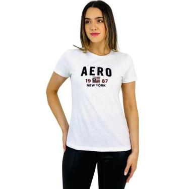 Imagem de Camiseta Aéropostale Manga Curta Feminina - Aeropostale