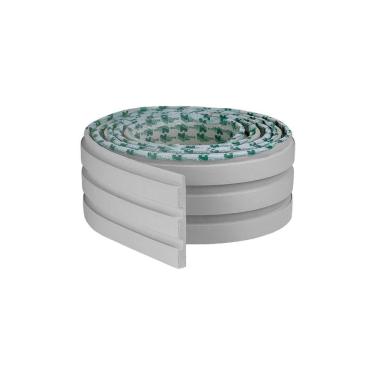 Imagem de Painel Ripado Laminado de EVA Autocolante RPDOL 10cm Linha Play Cinza