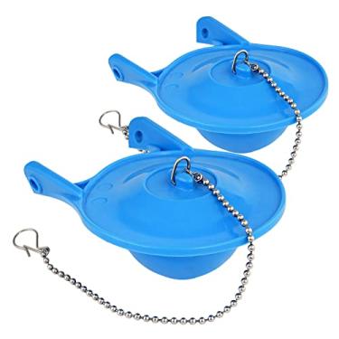 Imagem de AMAYJUELONG Flapper de vaso sanitário de 7,6 cm, compatível com melindrosa de vaso sanitário Gerber 99-788, válvula de descarga de tanque de vaso sanitário de 7,6 cm, kit de substituição de rolha de