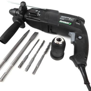 Imagem de Martelete Rotativo Rompedor 800w 10 Pçs Furadeira De Impacto BEMARTEC MC-800