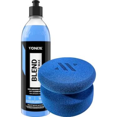 Imagem de Blend Cleaner Wax Cera Tira Riscos Aplicador Anatômico