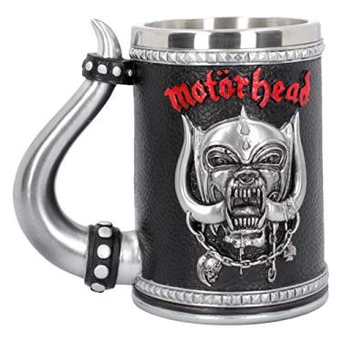 Imagem de Nemesis Now Caneca Motorhead 14 cm preta, resina com inserção de aço inoxidável