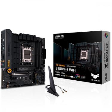 Imagem de Placa Mãe Asus tuf Gaming Para amd AM5 B650M-E Wifi 4xDDR5 mATX